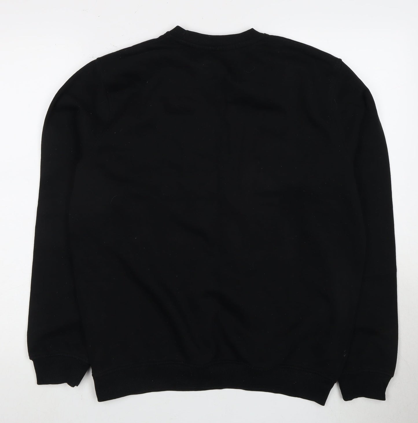 Fila Men's Black Graphic Pullover Sweatshirt - Size S