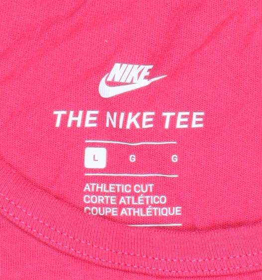 Nike Unisex Pink Tank L Athletic Crew Casual