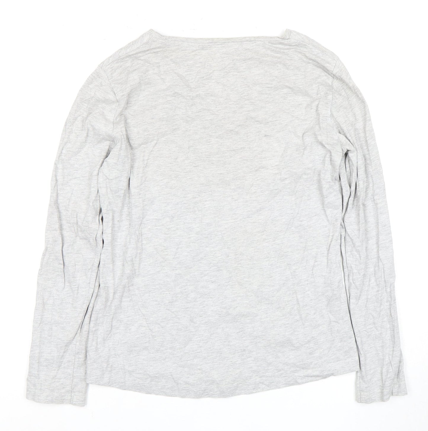 Mountain Warehouse Women's Grey V-Neck T-Shirt, Size 12