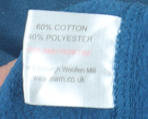 James Pringle Men's Blue Pullover Sweatshirt - L