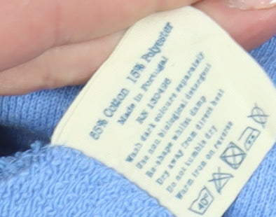 Jack Wills Men's Blue Full Zip Hoodie M