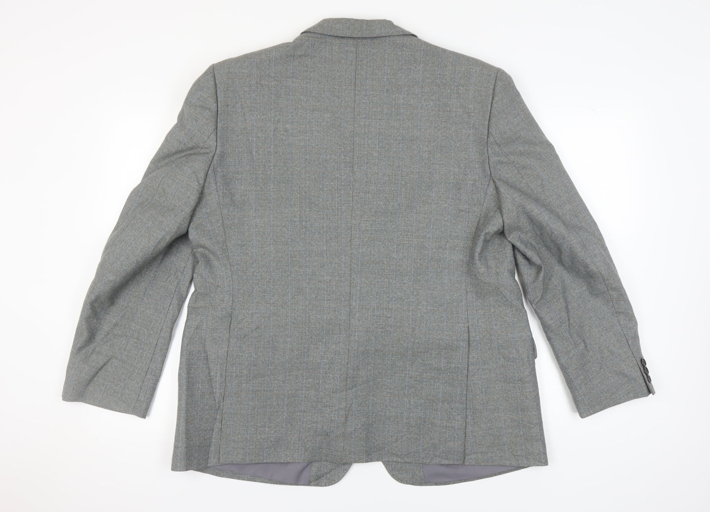 Dunn & Co Grey Men's Blazer Size 46, Short, Classic Style