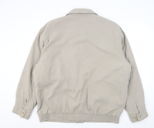 Weatherguard Men's Beige L Basic Jacket, Casual Outdoor