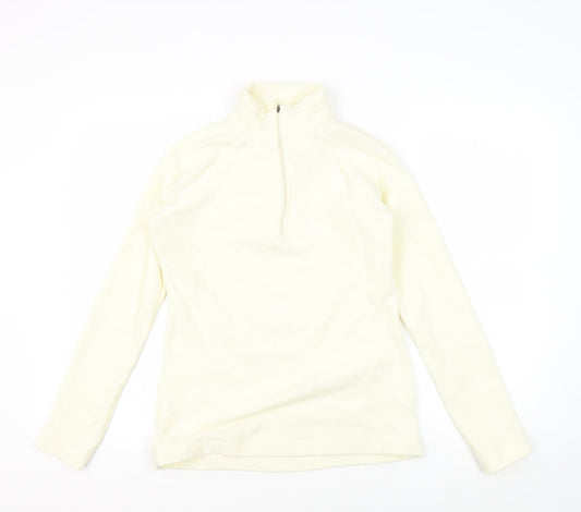 Peter Storm Women's Ivory Fleece Pullover Size 8