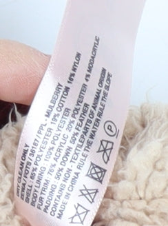 Fat Face Red Puffer Waistcoat Women Size 12 Hooded Classic