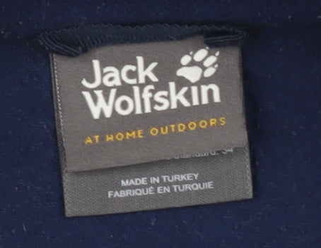 Additional view of Jack Wolfskin Women's Blue Full Zip Jacket, size 6