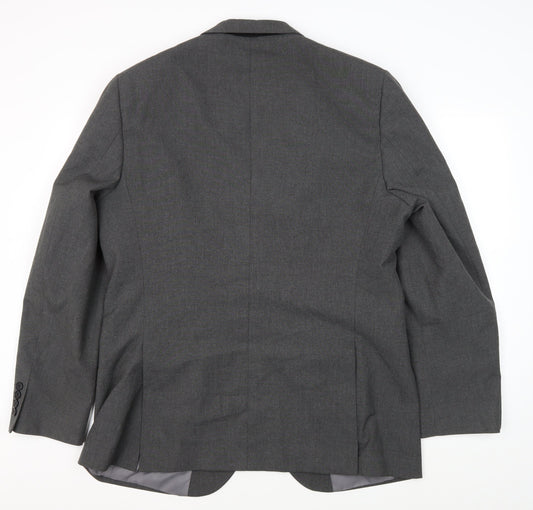 Marks and Spencer Grey Suit Jacket Men's 42 Long Formal