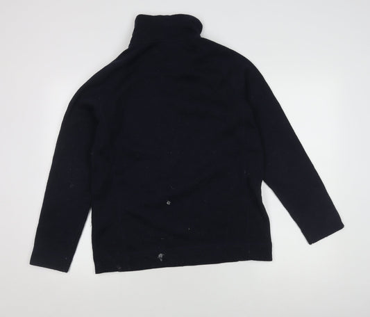 Craghoppers Unisex Black Fleece Pullover Sweatshirt UK 14