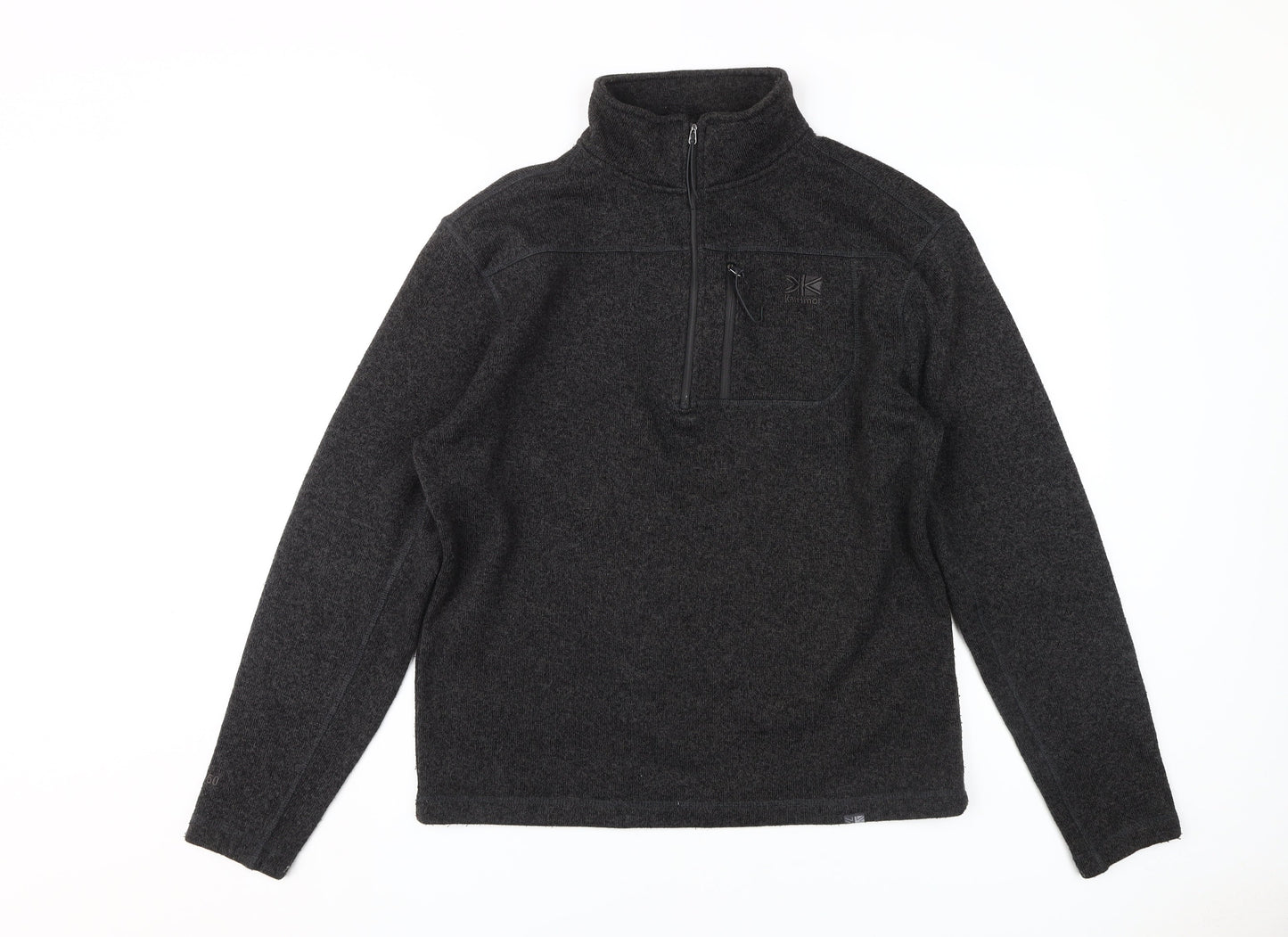 Karrimor Men's Black 1/4 Zip Sweatshirt L