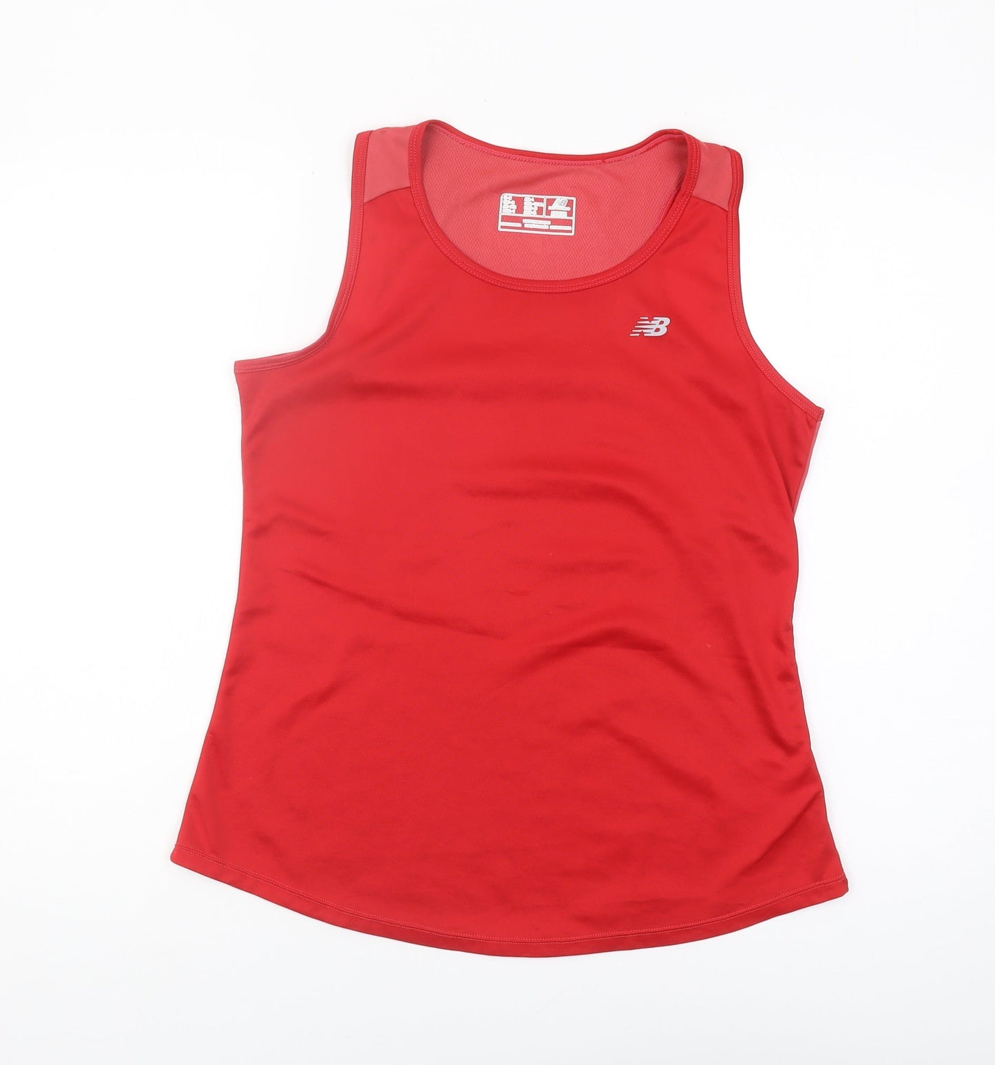 New Balance Women's Red Medium Tank, Running & Gym