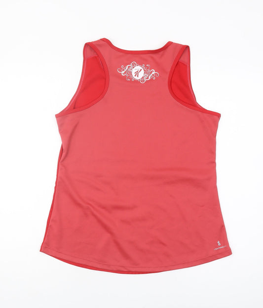 New Balance Women's Red Medium Tank, Running & Gym