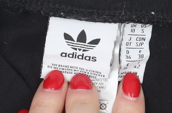 Adidas Women’s Black Ankle Leggings Size 10