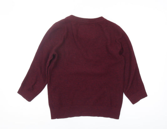 Jack Wills Women's Red Pullover Jumper Size 8