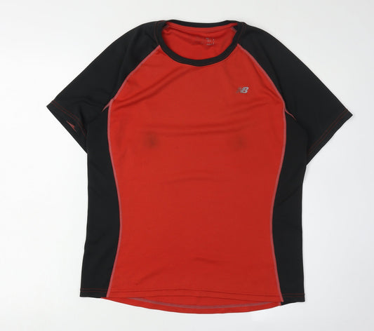 New Balance Men's Red Athletic T-Shirt M