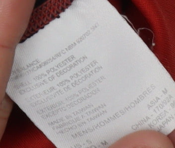 New Balance Men's Red Athletic T-Shirt M