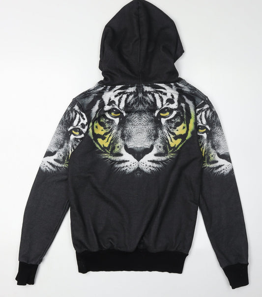 Michael Kors Women's Black Full Zip Hoodie Size M