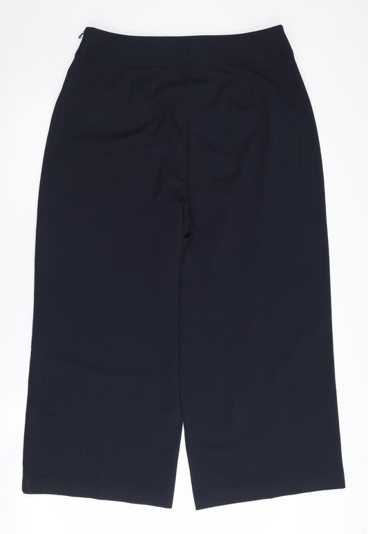 Oasis Women's Black Trousers - Size 14