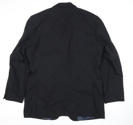 Daniel Hechter Men's Blue Regular Fit Suit Jacket 40R