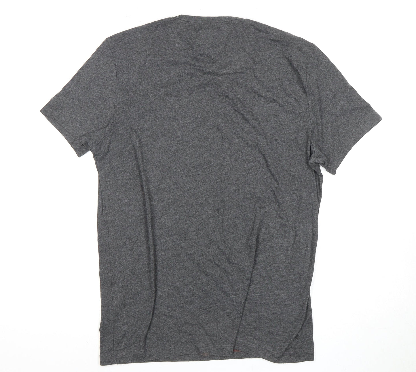 Hilfiger Denim Men's Grey Vintage Graphic T-Shirt L