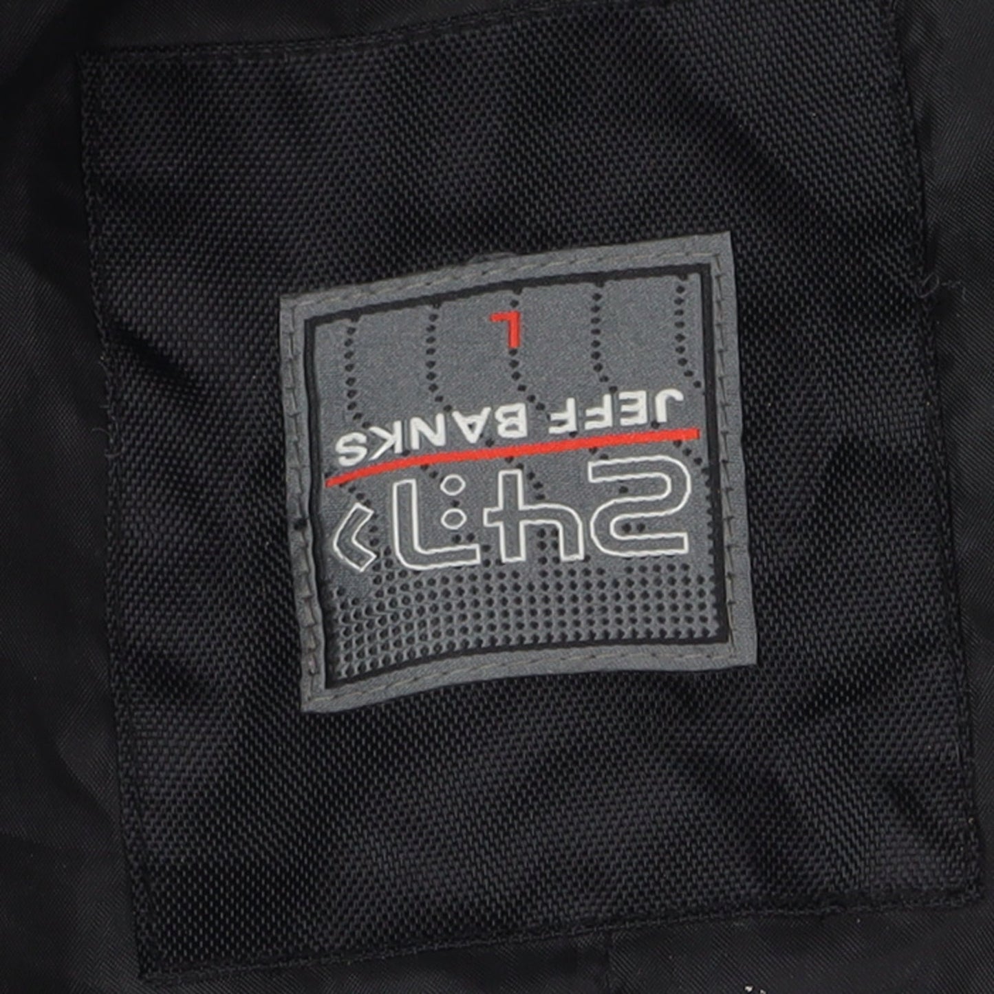 Jeff Banks Men's Black Military Jacket, Size L