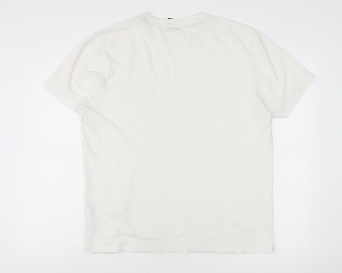 Champion Men's White T-Shirt L Regular Fit