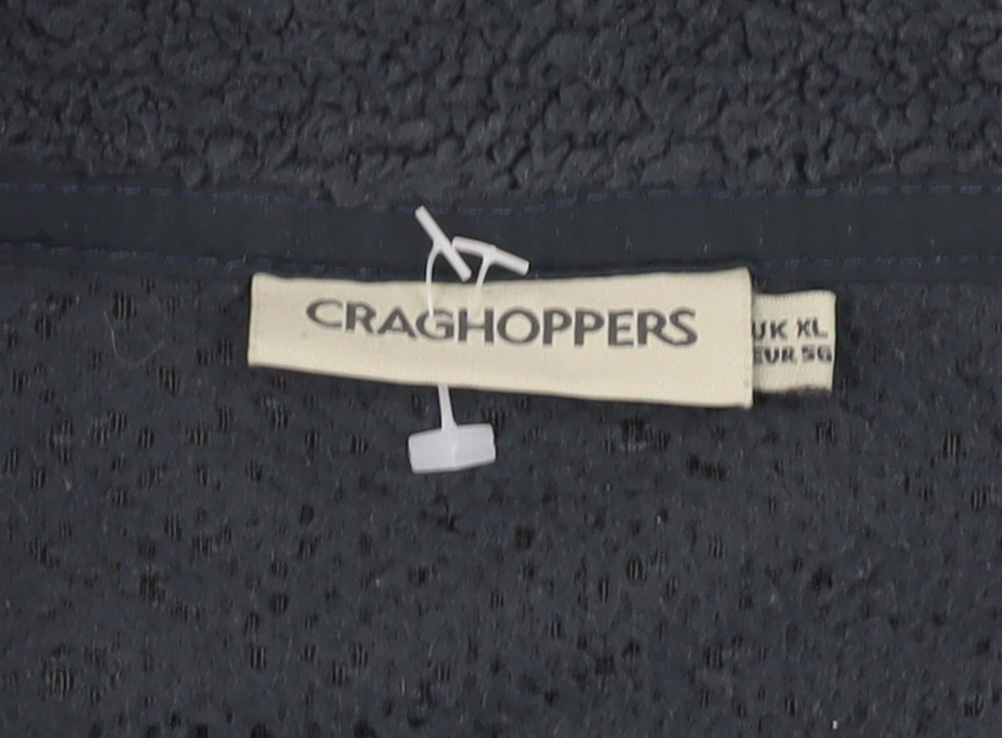 Craghoppers Men's XL Black Fleece Pullover Hoodie
