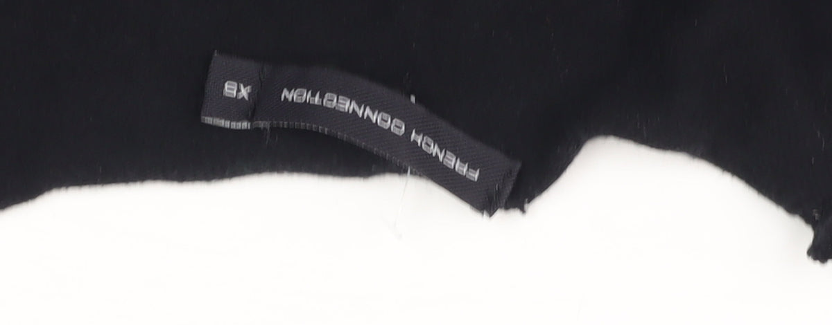 Brand and care label for French Connection Men's Black XS jumper