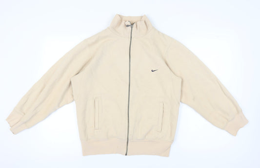 Nike Boys Beige Full Zip Sweatshirt XS