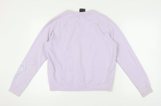 Nike Women's Purple Pullover Sweatshirt M
