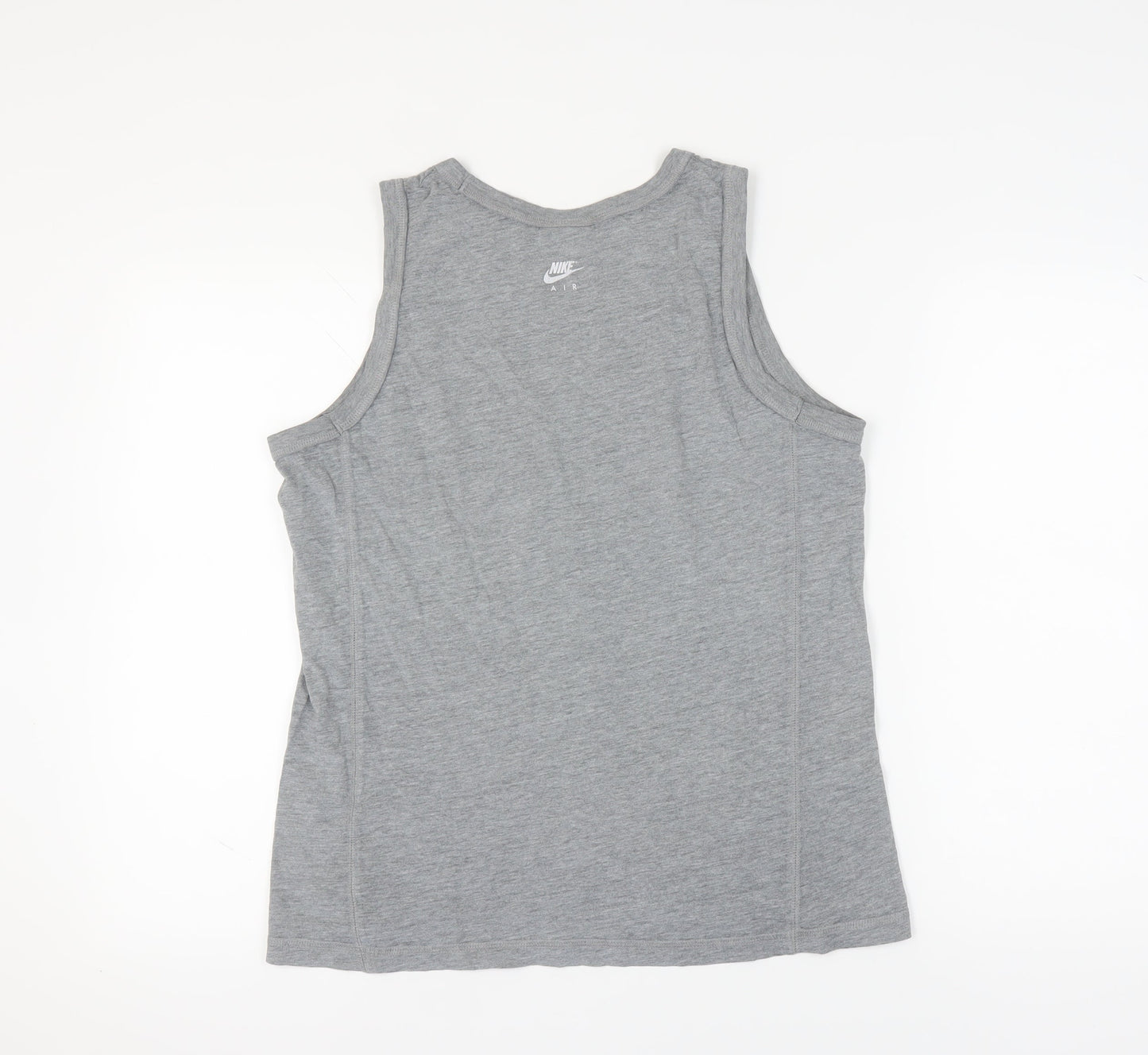 Nike Men's Grey Tank Top M - Gym & Running Activewear