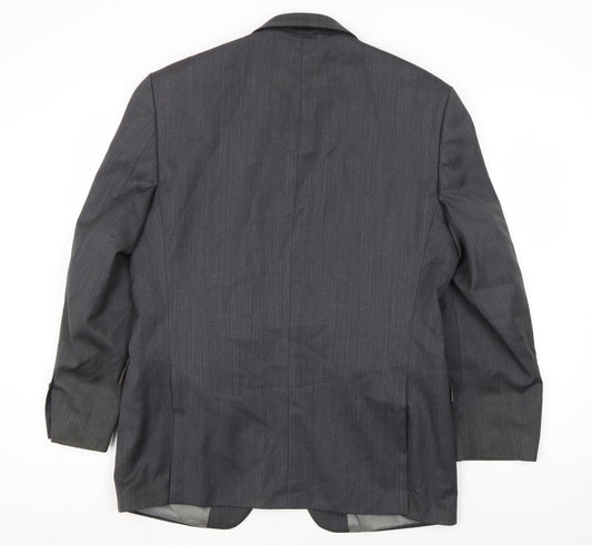 Marks and Spencer Grey Suit Jacket - Men's 40 Short, Business