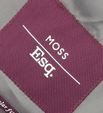 Moss Esq. Men's Blue Blazer, Size 42, Regular Fit