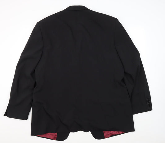 Daniel Grahame Men's Black Blazer, Size 46R, Classic Style