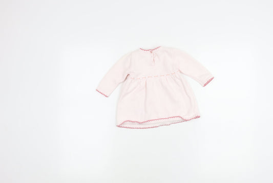 Dylan & Abby Girls Pink Floral Dress 3-6 Months