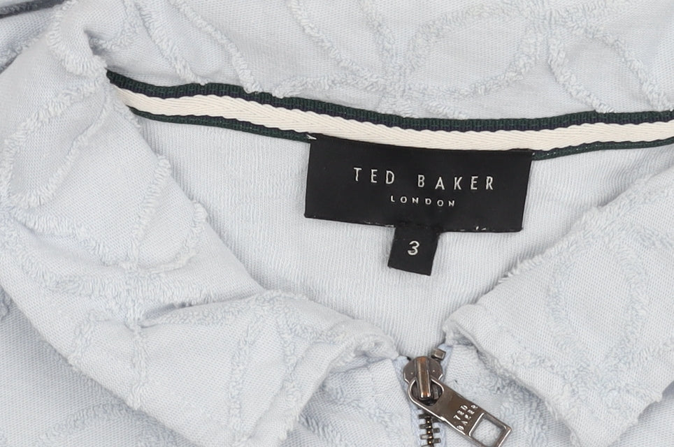 Ted Baker Women’s Blue Cotton Polo Shirt - M