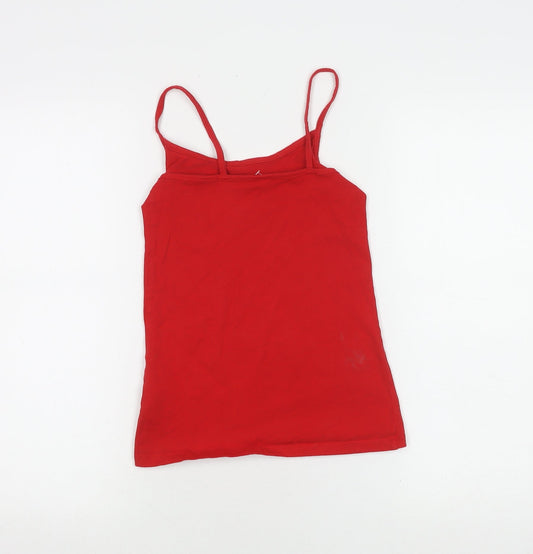 Disney Women's Red Camisole Tank 2XS - Spaghetti Straps