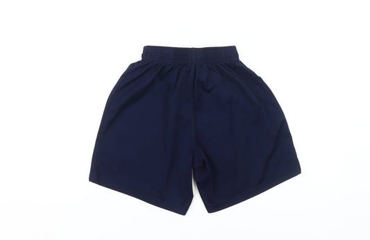 Macron Boys Blue XS Athletic Shorts