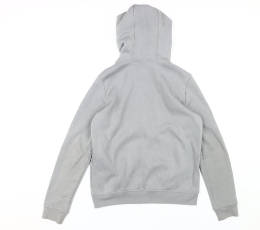 LA Gear Women's Grey Full Zip Hoodie Size 10