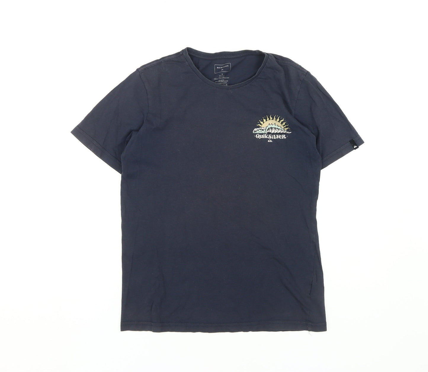 Quiksilver Unisex Blue T-Shirt Size 12