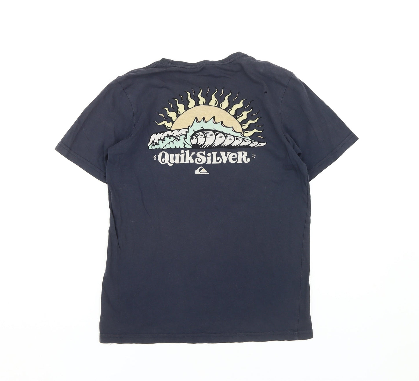 Quiksilver Unisex Blue T-Shirt Size 12