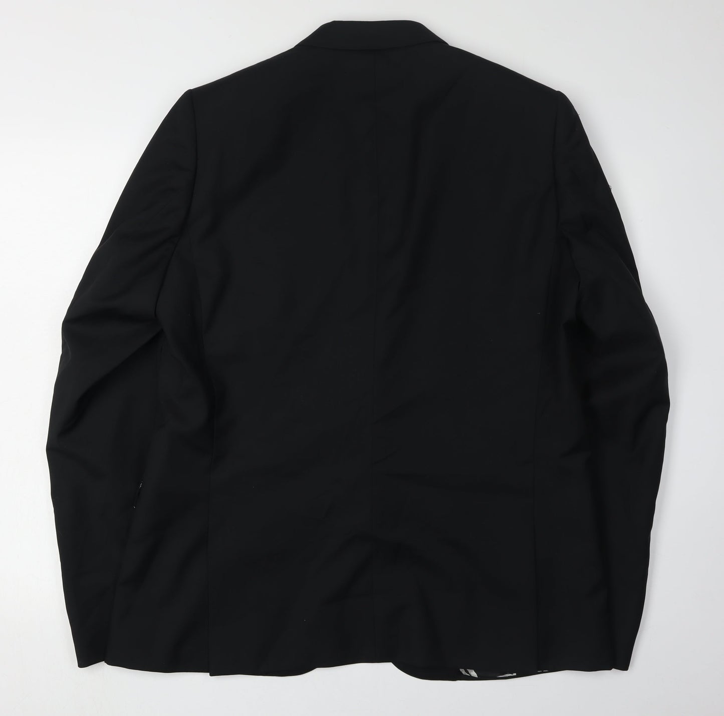 Paul Smith Men's Black Blazer, Size 44, Wool-Mohair Blend