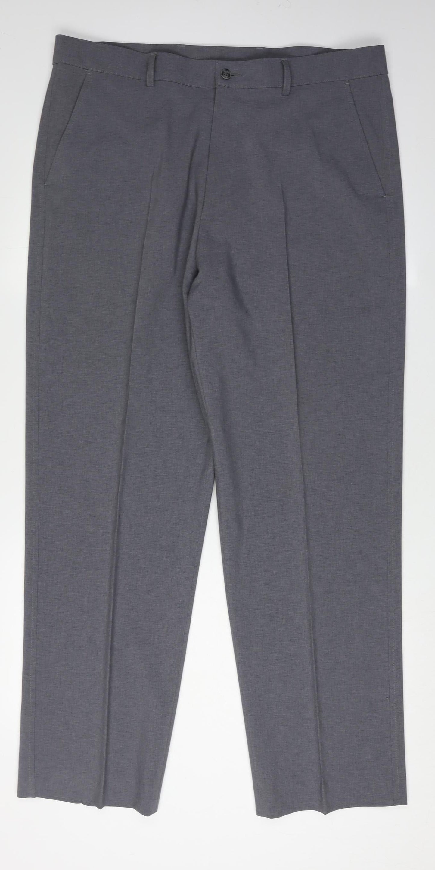 Farah Men's Grey Dress Pants, Size 38
