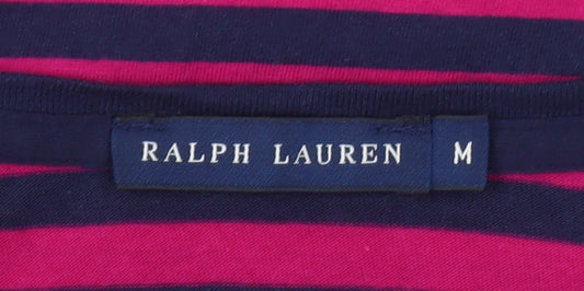 Ralph Lauren Women's Multicoloured Striped T-Shirt