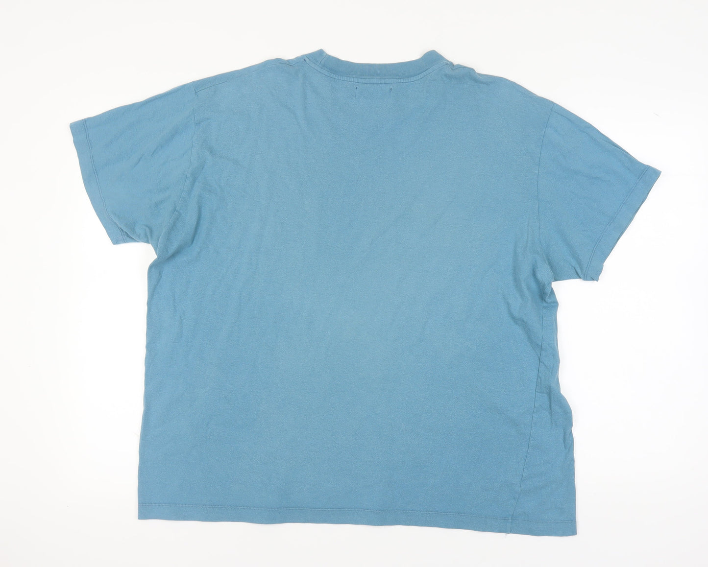Emporio Armani Men's Blue 2XL Crew Neck T-Shirt