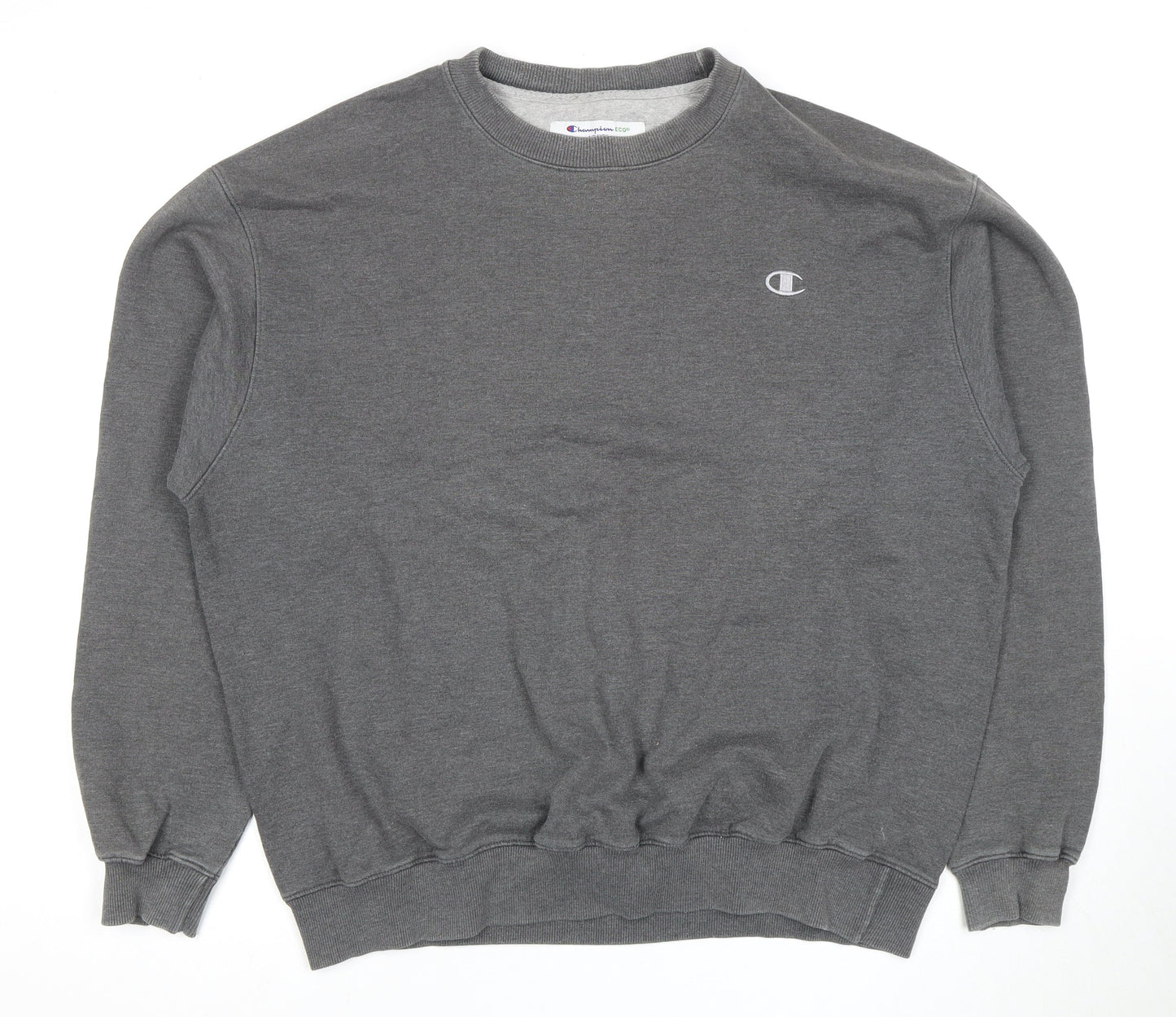 Champion Men's Grey XL Pullover Sweatshirt