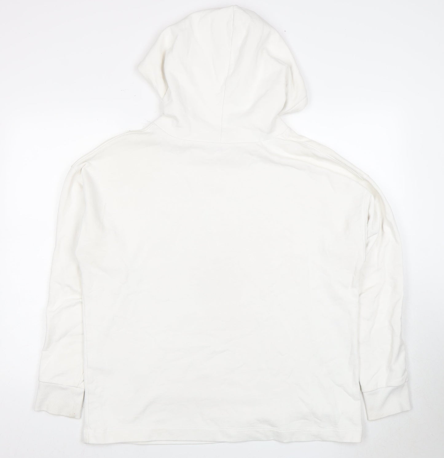 AllSaints Ivory Logo Pullover Hoodie - Men's Small