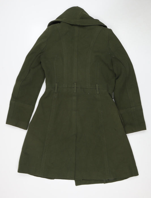Oasis Women's Green Overcoat M - Casual Autumn/Winter