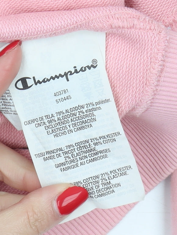 Champion Pink Teens 2XL Pullover Sweatshirt