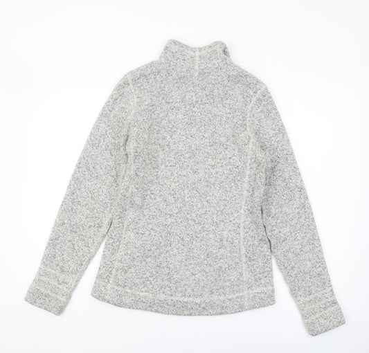 The North Face Women's Grey Full Zip Sweatshirt Size S