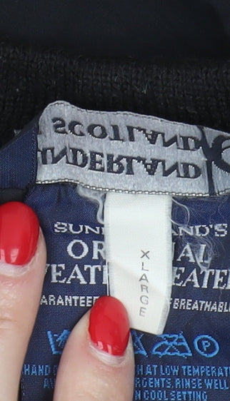 Sunderland Mens XL Black Pullover Sweatshirt